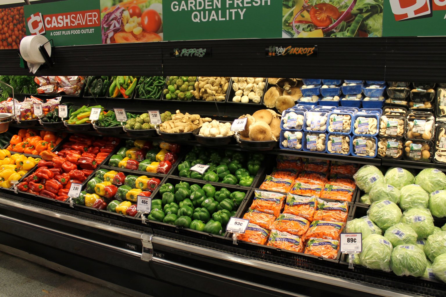 Produce Department King Cash Saver
